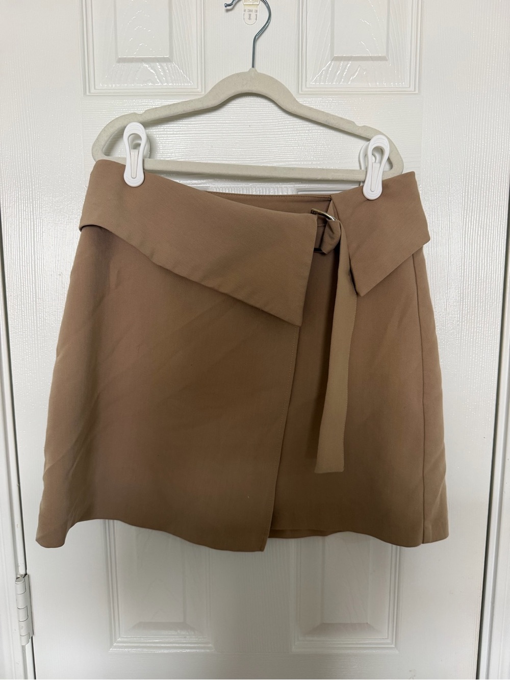 Zara Tan Short Skirt